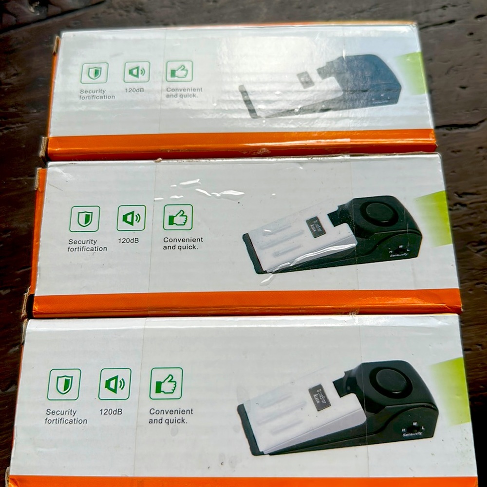 Door security alarm